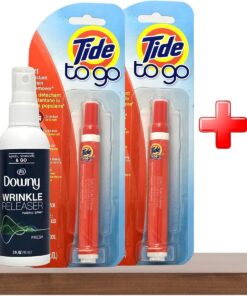 Phoenix Rose Wrinkle Release Spray and Stain Removing Pens (2 of each), and Bonus Fridge Sticker – Laundry Essentials Bundle