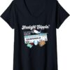 Straight Trippin’ Guatemala Vacation Tour Travel Trip V-Neck T-Shirt