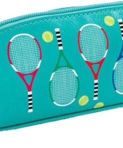 Sydney Love Serve It Up Tennis Zip Cosmetic Make Up Case, Turquoise