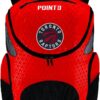 NBA POINT3 Basketball Backpack Road Trip 2.0, Officially Licensed NBA Bag with Drawstring for Basketball, Football, and More