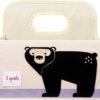 3 Sprouts Baby Diaper Caddy – Organizer Tote Bag for Baby Essentials Boy or Girl – Baby Shower Basket – Nursery Must Haves – Registry Favorites – Newborn Caddie Car Travel, Bear