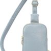 AOCINA INICAT Small Sling Bag Crossbody Vegan Leather Fanny Packs for Women Fashionable Chest Bag for Travel