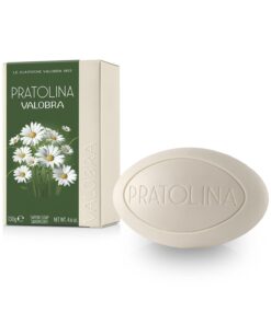 Bar Soap Pratolina, Soap Bar with Almond Oil, Rose, Resin & Wood