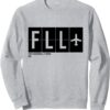 FLL Fort Lauderdale Florida USA Airport Code Travel Sweatshirt