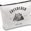 FOTAP Edinburgh Travel Bag Scotland Trip Surprise Gift Camping Cruise Vacation Gift Edinburgh Trip Cosmetic Bag Souvenir Travel Gift (Edinburgh)