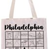 G2TUP Philadelphia Gift Philadelphia Holiday Tote Bag Philadelphia Lover Handbag Philadelphia Souvenir Gift