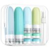 Gemice 16 Pack Travel Size Bottles, TSA Approved Leakproof Travel Containers for Toiletries, Silicone Refillable Travel Essentials Accessories with Travel Bag for Shampoo Conditioner