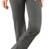 Lisette L Straight Leg Trouser, Hollywood Fabric Charcoal / 18