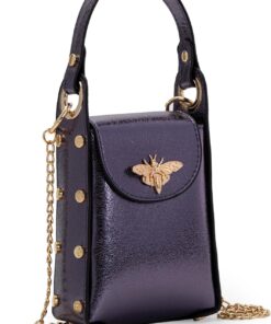 Milan Chiva Crossbody Cell Phone Purse for Women Bee Cellphone Wallet Bag with Chain Strap