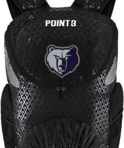 NBA POINT3 Basketball Backpack Road Trip 2.0, Officially Licensed NBA Bag with Drawstring for Basketball, Football, and More