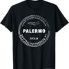 Palermo Sicily Italy Passport Stamp Vacation Travel T-Shirt