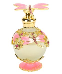 Perfumes for Women, Muslim Eau De Parfum Toilette Halal Dubai Retro Womens Fragrances Concentrated Long Lasting Essential Oil Vintage Fruity Floral Scent Perfume for Women Travel 0.8Oz