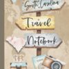 South Carolina Travel Notebook: Vacation Log Book: Daily Traveling Record Journal, Half Blank, Half Dot Grid 100 Page Adventuring Diary, Gifts for Travelers