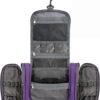 TAIBID Travel Hanging Toiletry Bag for Women and Men,Makeup Organizer Bag for Essentials Accessories Cosmetics (PURPLE)
