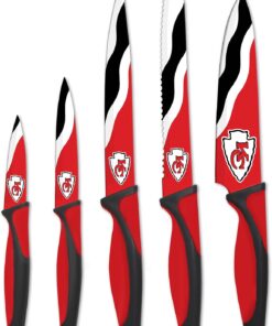 The Sports Vault NFL Kansas City Chiefs Kitchen Knives