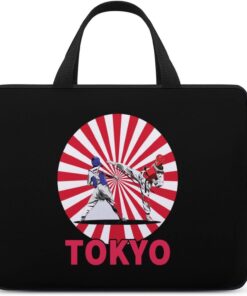 Taekwondo Sports Tokyo Laptop Bag Laptop Case Computer Messenger Bag with Adjustable Shoulder Strap