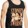 Mens Tank Top Shirt Sydney Actor Sweeney Sleeveless Crewneck T-Shirts Summer Cotton Muscle Fitness Tops Tee