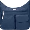 Baggallini Everywhere Bagg Crossbody Women 11×9 Lightweight Nylon Hobo Water-Resistant Travel Bag W/RFID Protection