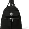 Baggallini Naples Convertible Small Daypack Sling Crossbody, Black