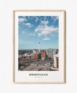 Birmingham Print, Birmingham Photo Poster, Birmingham Travel Wall Art, Birmingham Print, Birmingham Photography Print, England, UK