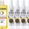 Citra Solv & Air Scense | Special Bundle | Concentrated Cleaner & Degreaser | Essential Oil Air Freshener | Household Cleaner Non-Aerosol | Valencia Orange & Vanilla