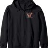 España es Flamenco, Spain is Flamenco Zip Hoodie