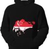 Flag Of Cambodia Map Boys Girls Pullover Hoodies Fashion Hooded Sweatshirts For Youth Teens