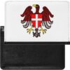 Flag of Vienna Slim Passport Card Holder Cover Case Protector Cute Travel Essentials Wallet Unisex
