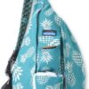 KAVU Original Rope Bag Sling Pack with Adjustable Rope Shoulder Strap