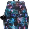 Kipling City Zip Small Printed Backpack Spectral Orchid