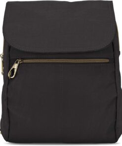 Travelon Anti-Theft Signature Slim Backpack, Black