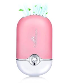 USB Mini Lash Fan Dryer Handheld Air Conditioning Blower with Built in Sponge for Eyelash Extension