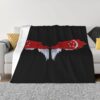Wings Singapore Singaporean Flag Throw Blanket Fleece Blanket Bedroom Decor Ultra-Soft Flannel Aesthetic Decorations for Bed Couch Sofa Home Travel 40″x30″
