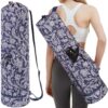 sportsnew Yoga Mat Bag with Water Bottle Pocket and Bottom Wet Pocket, Exercise Yoga Mat Carrier Multi-Functional Storage Bag, Patent pending