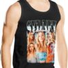 Mens Tank Top Shirt Sydney Actor Sweeney Sleeveless Crewneck T-Shirts Summer Cotton Muscle Fitness Tops Tee
