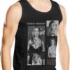 Mens Tank Top Shirt Sydney Actor Sweeney Sleeveless Crewneck T-Shirts Summer Cotton Muscle Fitness Tops Tee