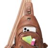 7L Sling Bag For Women Men Cross body Chest Bags Small Backpack Purse Fanny Pack Shoulder Travel Belt Bag