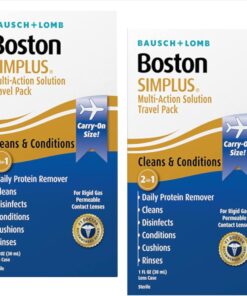 Bausch & Lomb Boston Simplus Travel Kit-1 oz, 2 pack