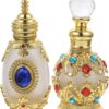 Beavorty 2pcs dubai travel perfume holder perfume travel perfume sample bottle refillable bottle essential oil mini bottle travel size perfume rack dropper bottle Glass dispenser