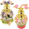 Chin Strap Football Glass Spray Bottle Perfume Bottle Essential Oil Bottle Travel Crystal Dubai Glass Purple Baby Formula Dispenser Empty Essential Oil Dispenser
