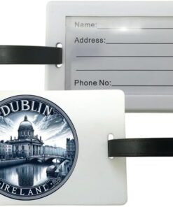 Dublin Ireland Travel Souvenir Destination Luggage Tag Single