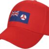 Flag of Singapore (1952–1959) Baseball Cap for Men Women Adjustable Closure Golf Dad Hat