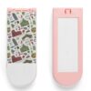 Italy Landmark Pisa Tower and Food LED Phone Light Mini Cell Phone Stand Portable Selfie Lights Makeup Mirror