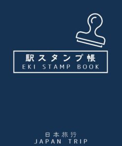 Japan Travel Eki Stamp Book: 4 x 6 small size Eki Stamp book to Collect and Log Japanese Railway Station Stamps