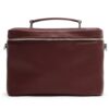 Leatherology Bordeaux Leatherology XL Train Case – Spacious interior, Versatile Interior Organization, External D-rings for strap