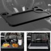 Mega Racer Steering Wheel Car Tray Table – Travel, Meal or Workstation, for Car, Truck, SUV, Van – Automotive Accessories, Car Essentials, Universal Fit, 1 Piece
