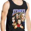 Mens Tank Top Shirt Sydney Actor Sweeney Sleeveless Crewneck T-Shirts Summer Cotton Muscle Fitness Tops Tee