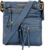 Montana West Crossbody Bag for Women Multi Pocket Shoulder Bags Medium Travel Purses Ultra Soft Washed Leather