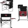 PICNIC TIME NFL Unisex-Adult NFL Sports Chair with Side Table, Beach Chair, Camp Chair for Adults