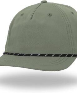 Scout Ultrasuede Unstructured Rope Hat Packable Brim, Stretch, Travel Essentials, Boating, Running, Golf, Workout, 5 Panel